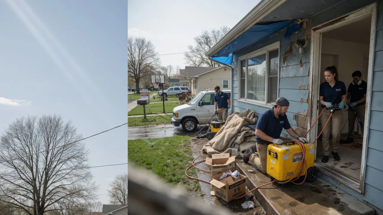 Basement Flood Cleanup in Columbus, OH near me